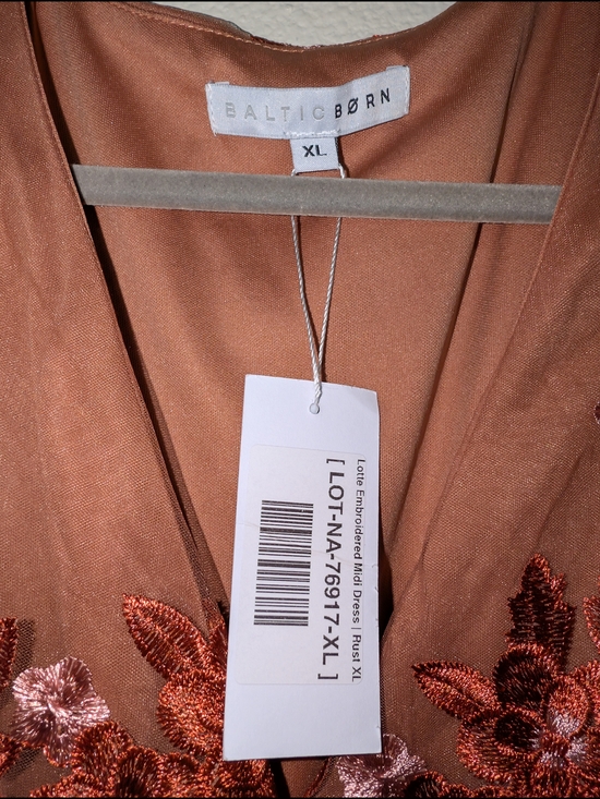 NWT Baltic Born Lotte Embroidered Midi Dress Size XL - Picture 7 of 12
